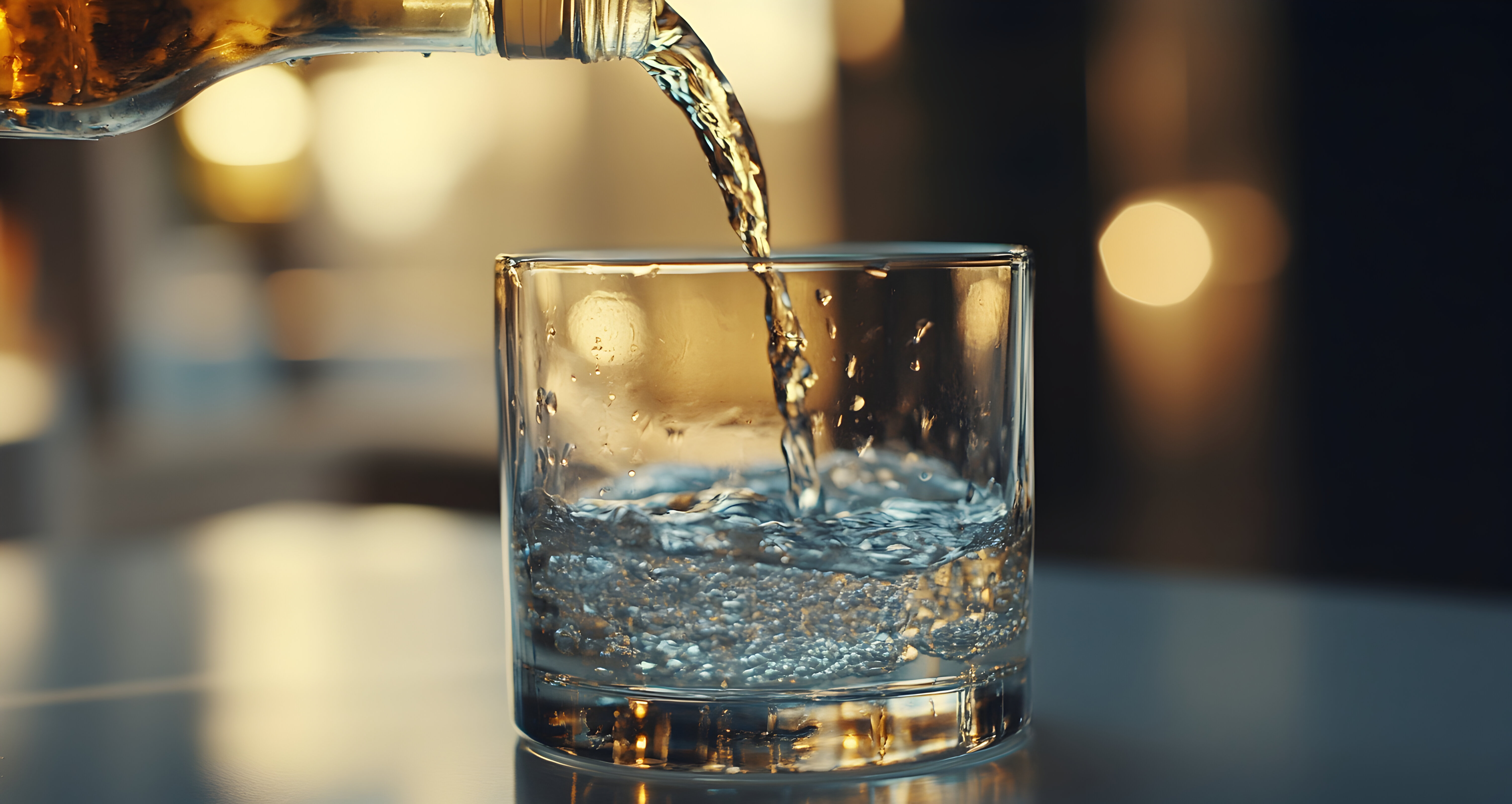 Premium beverage pour — mouthfeel in non-alcoholic drinks without alcohol