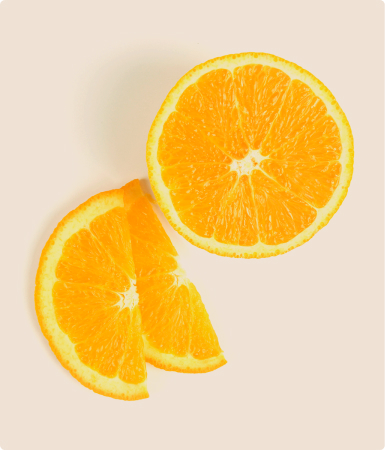 Fresh Citrus sinensis oranges