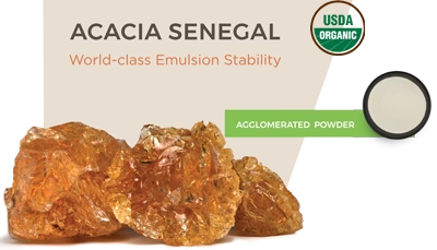 Acacia Senegal Agglomerated Organic